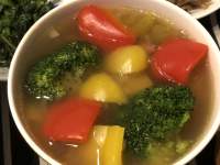 野菜とスープ

自動的に生成された説明